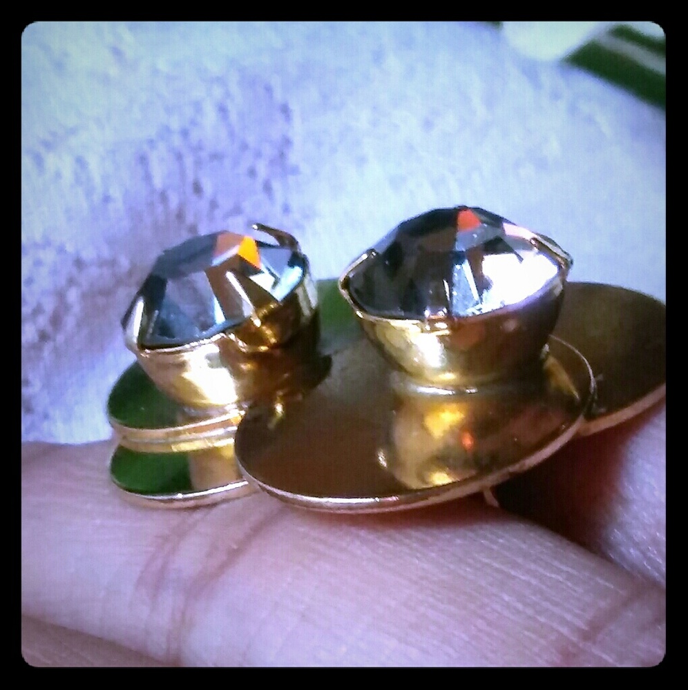 Vintage Geometric Intersecting Circles Cufflinks - image 6